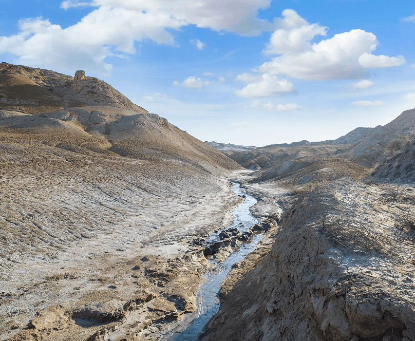 Mollagara Lake source landscape