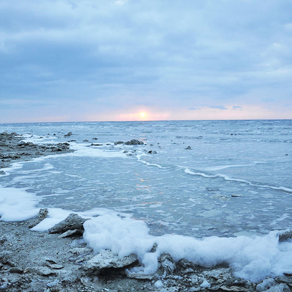 Garabogazköl Basin detail one